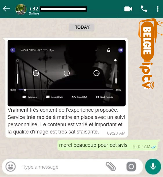 iptv belgique