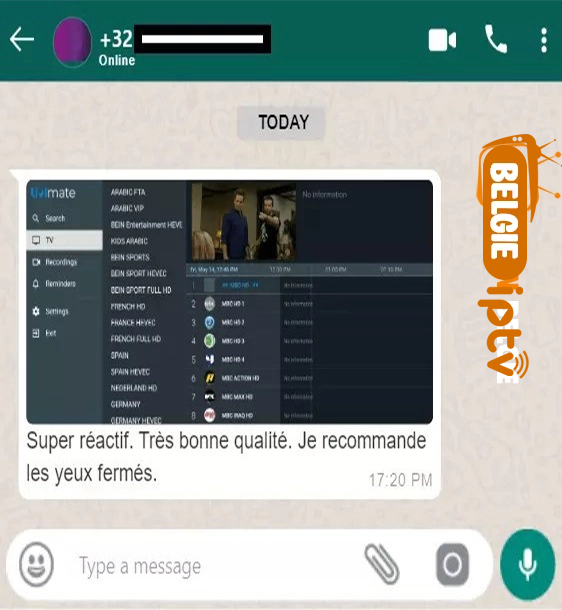 iptv belgique